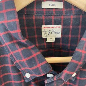 J. CREW Mens Button-Down (XL)